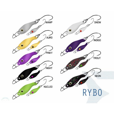 Villantó Delphin RYBO 0.5g TROUT Hook #8 Snap 00
