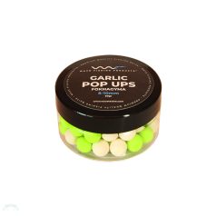   Wave Products-Garlic Pop Up fluoro zöld-fehér(fokhagyma) 6-8mm