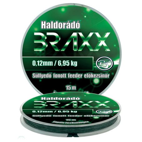 Haldorádó Braxx Pro - Fonott feeder előkezsinór 0,08 mm