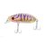 PZ Beetle wobbler, 5 cm, 7,8 g, sárga, fehér, lila, úszó
