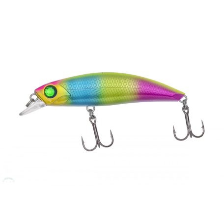 Predator-Z Curve Minnow wobbler, 6 cm, 7,1 g, kék, zöld, rózsaszín, süllyedő