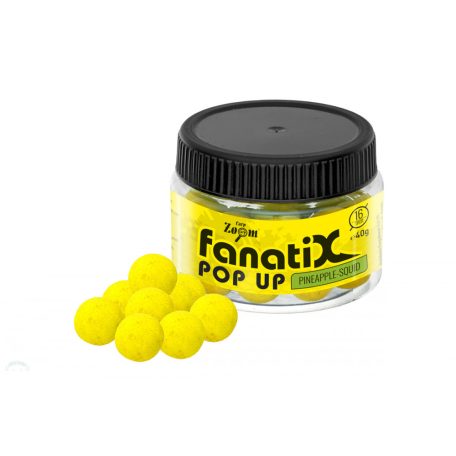 CZ Fanati-X Pop Up horogcsali, 16 mm, ananász, squid, 40 g