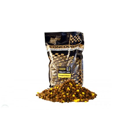 BENZÁR CONCOURSE TWISTER PELLET MIX PINEAPPLE-N-BUTYRIC 800 GR