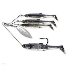 LIVETARGET MINNOW SPINNER RIG PURPLE PEARL/SILVER SMALL 7 G