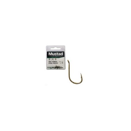 MUSTAD ULTRA NP OUT TURNED EYED FEEDER 12 10DB/CSOMAG