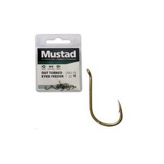 MUSTAD ULTRA NP OUT TURNED EYED FEEDER 16 10DB/CSOMAG