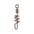 MUSTAD POWER ROLLING SWIVEL WITH SCREW SNAP 4 6DB/CSOMAG