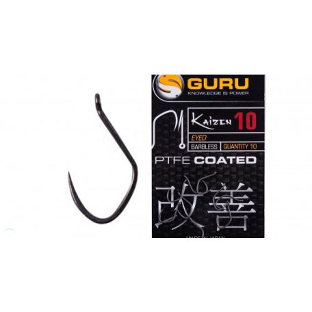 GURU Kaizen Eyed hook size 14 (Barbless/Eyed)