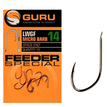 GURU Feeder Special Hook Size 10 (Barbed/Spade End)