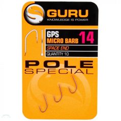 GURU Pole Special Hook Size 18 (Barbed/Spade End)