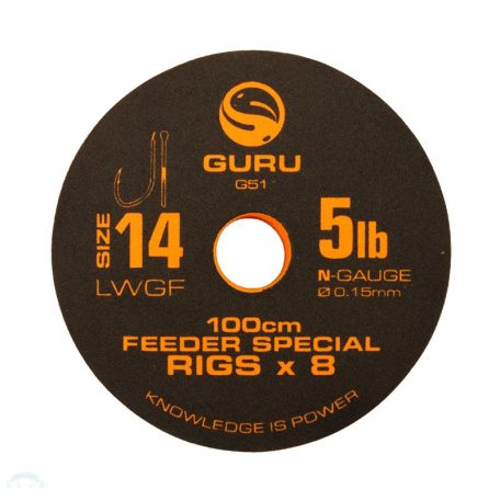 GURU LWGF Feeder Special Rig Size 16 / 100cm