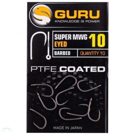 GURU Super MWG Size 10 (Barbed/Eyed)