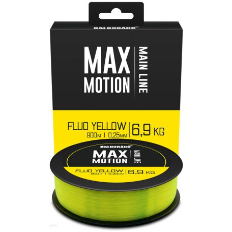 HALDORÁDÓ MAX MOTION Fluo Yellow 0,25 mm / 900 m - 6,9 kg