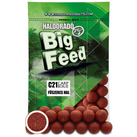 Haldorádó Big Feed - C21 Boilie - Fűszeres Hal