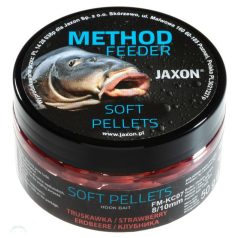 Jaxon soft pellets strawberry 50g 8/10mm