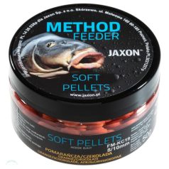 Jaxon soft pellets orange/chocolate 50g 8/10mm