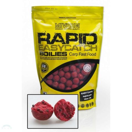 Mivardi Rapid Boilie Easy Catch - English Strawberry 20mm
