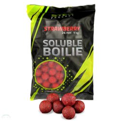 SOLUBLE BOILIE 24 MM STRAWBERRY 1 KG
